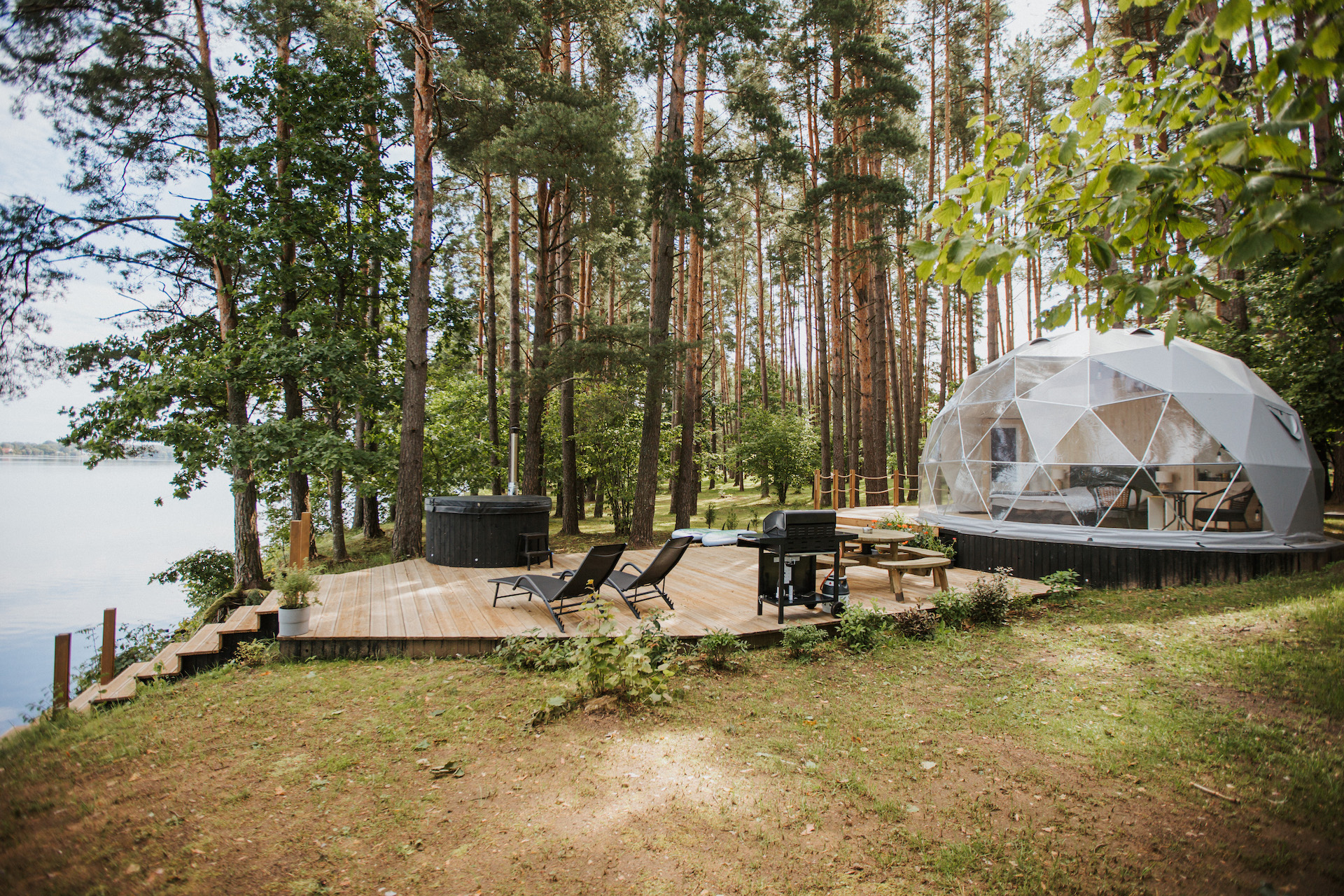 Glamping Priedes — Riverside Sanctuary